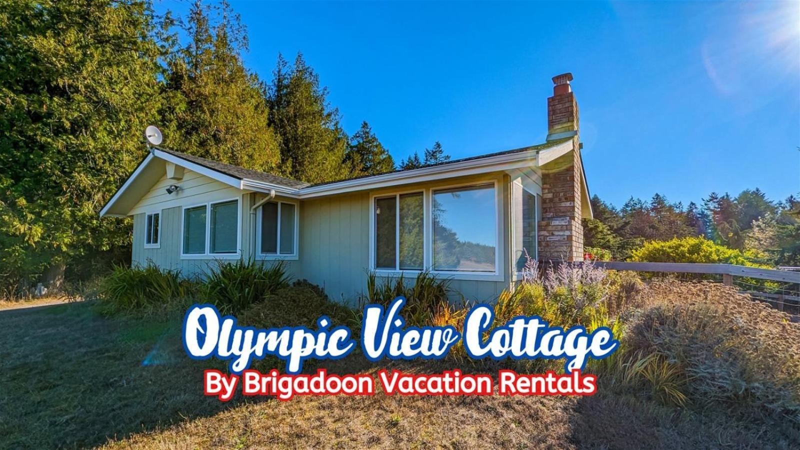 Sq Olympic-View-Cottage Sequim Bagian luar foto